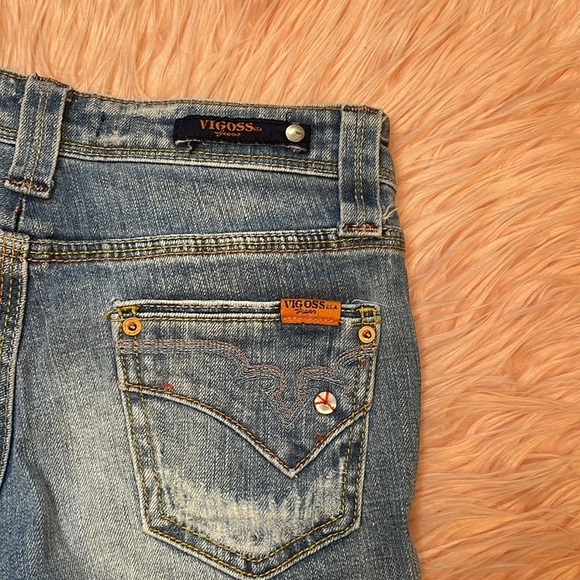 Vigoss Y2K Low Rise Bootcut Jean Size 0 - Picture 7 of 10